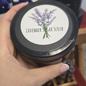 Lavender Sugar Scrub - Black